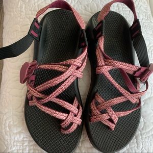 Pink Chacos size W7